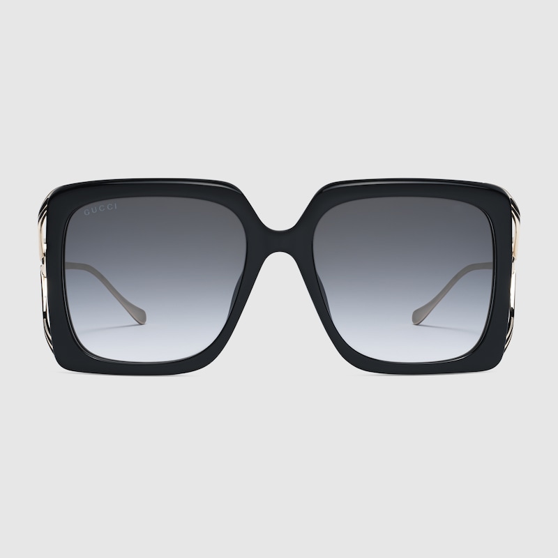 Oversized rectangular sunglasses - Image 1